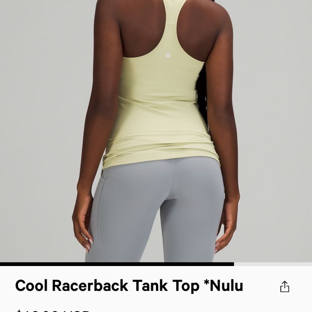 Lululemon Cool Racerback - Picture 3 of 3